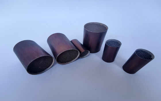 Honeycomb Metal Catalyst Trong Catalytic Converter 250 Cell